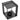 Geurbrander Cube Zwart-4st.  (HB5784)